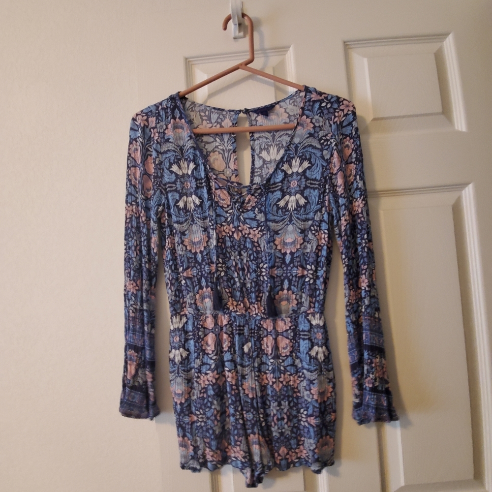 Purple romper
